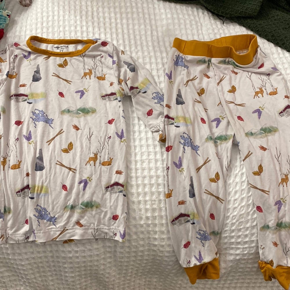 Smith & Taylor 2t New Hampshire themed two pics PJs